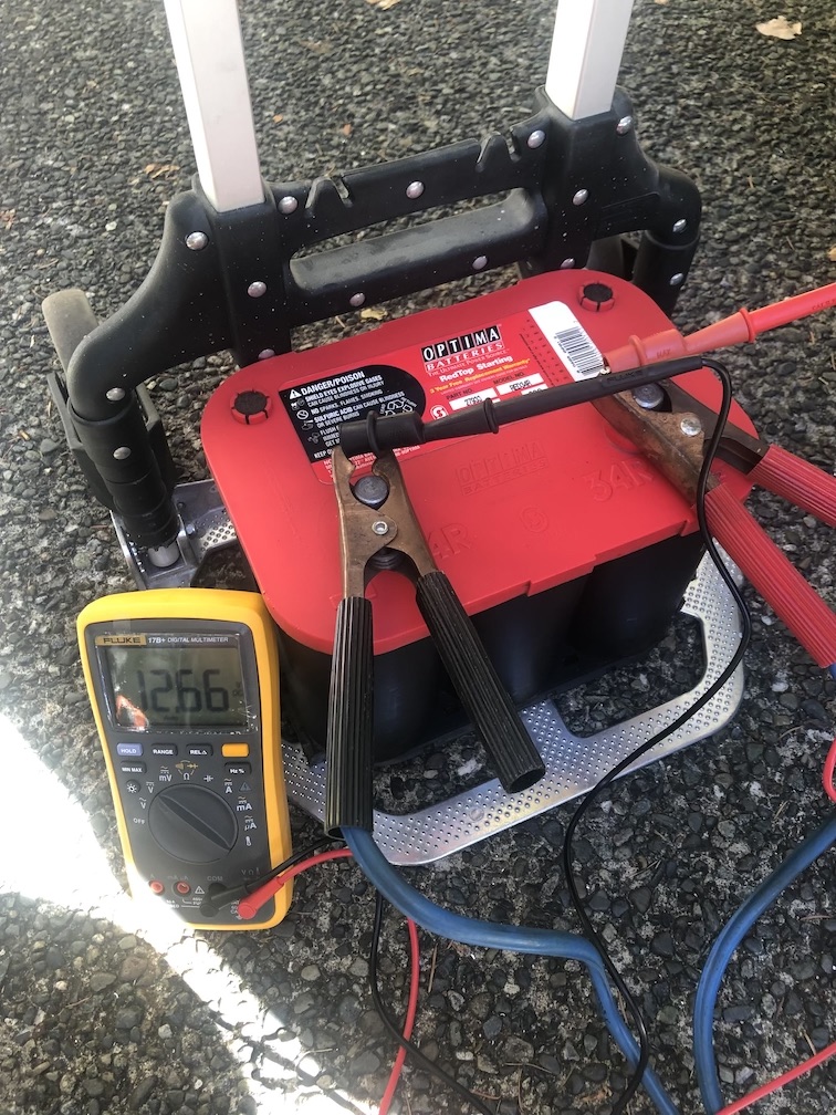 Bad Battery Charged 12.66V