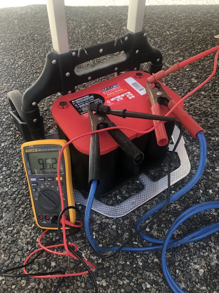 Bad Battery Under Load 9.62V