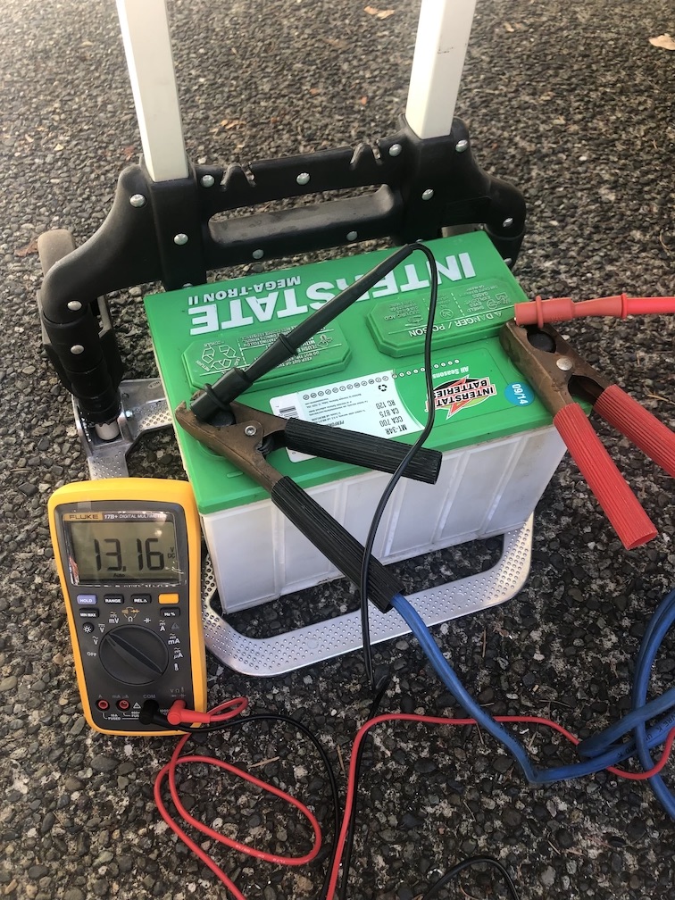 Good Battery Charged 13.16V