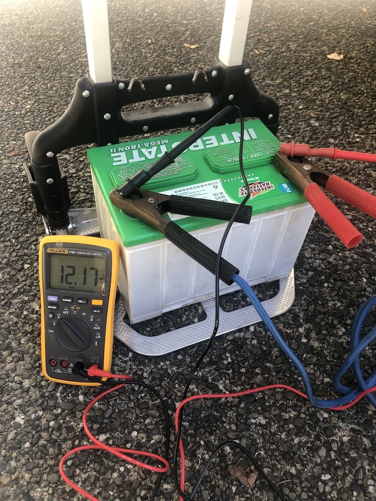 Good Battery Under Load 12.17V