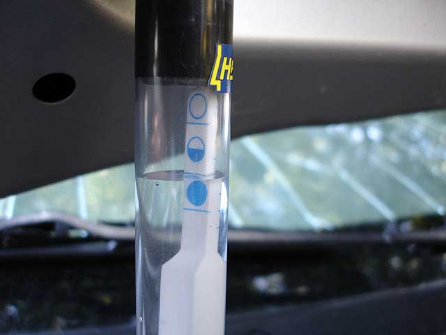 hydrometer level