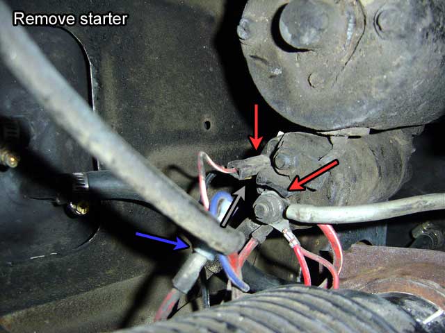 starter wiring