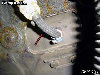 clamp fuel line